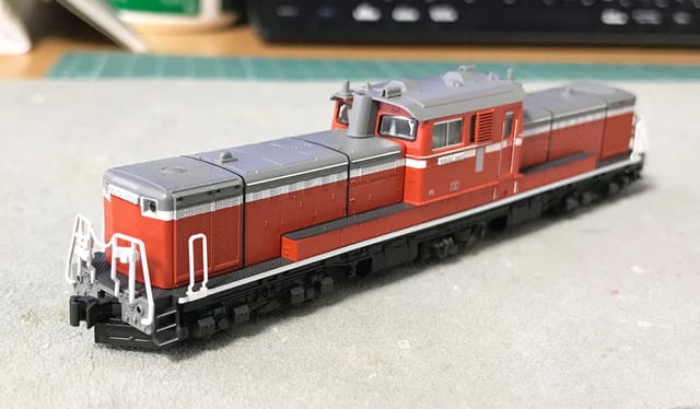 加工内容】宮原区のDD51 1192号機 (冷改前)を 造る - 「悠々自鉄