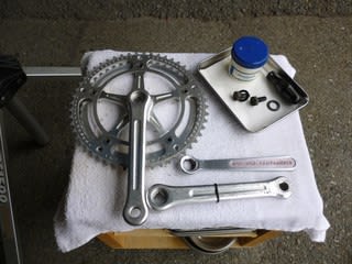 カンパニョーロ チェーンホイール 取付け - Kinoの自転車日記 カンパニョーロ チェーンホイール 取付け - Kinoの自転車日記