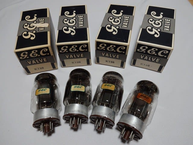 遂に手に入れた憧れの銘球GEC KT-88。~やはりこの球は別次元 遂に手に入れた憧れの銘球GEC KT-88。~やはりこの球は別次元