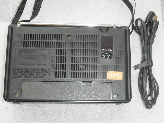 National Panasonic, RF-1105 - テレビ修理-頑固親父の修理日記 National Panasonic, RF-1105 - テレビ修理-頑固親父の修理日記