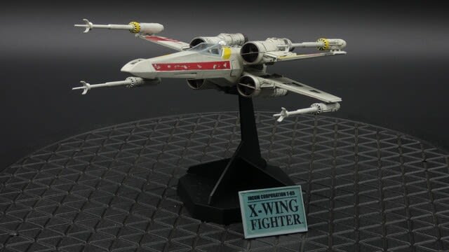 2023年5月 スターウォーズ 1/72「Xウイング・スターファイター」 ファインモールド製 - 特撮フィギア／プラモ製作記録
