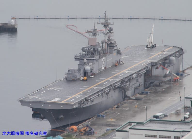 原子力空母ロナルドレーガン横須賀前方展開へ入港、ジョージ