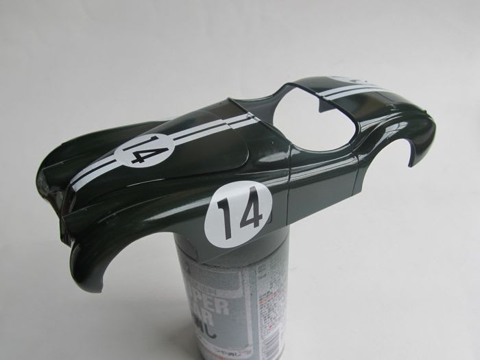 1/24 AOSHIMA/MONOGRAM JAGUAR XK120 製作開始 - sportscar graphic