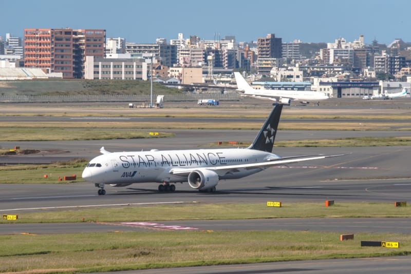 初!ANA、スターアライアンス塗装のB787-9 (10月7 初!ANA、スターアライアンス塗装のB787-9 (10月7