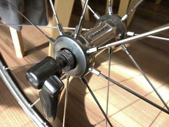 DURA-ACE WH-7801SL (フロントハブの分解) - 古今輪風@自転車ふぁん