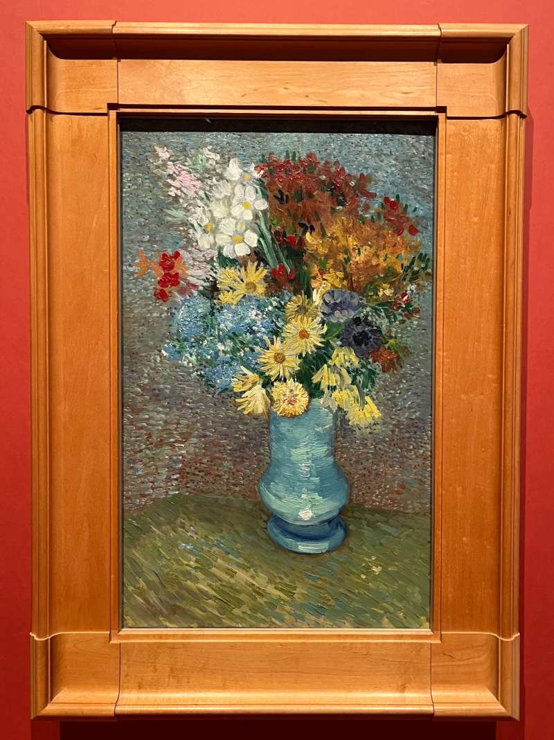 花の静物画の下に隠された「ふたりのレスラー」 － 【その2