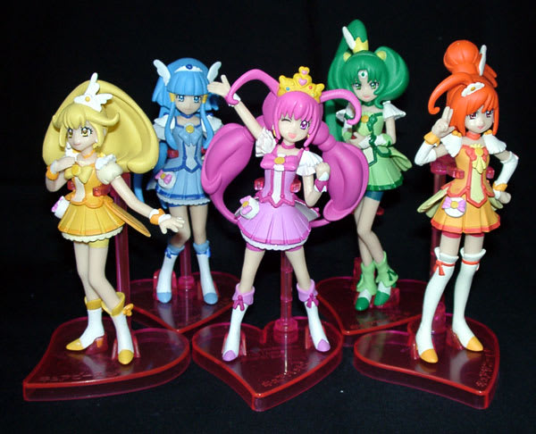スマイルプリキュア・プリキュアキューティーフィギュア２ - パワーオンっ！