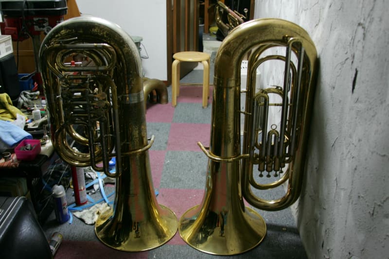 NIKKAN YBB-641オーバーホール1 - TUBA修理職人 NIKKAN YBB-641オーバーホール1 - TUBA修理職人