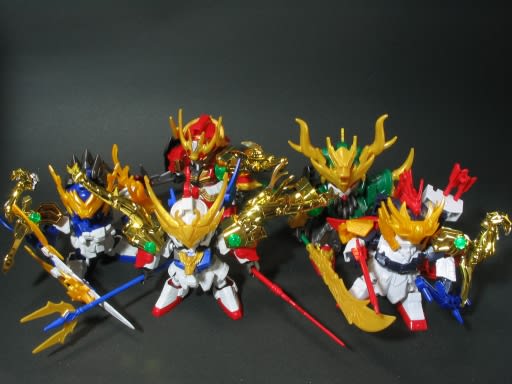 パチ組み 三国伝 真 翔烈帝龍装劉備ガンダム 龍輝宝 的盧 その2 パチ組み 三国伝 真 翔烈帝龍装劉備ガンダム 龍輝宝 的盧 その2