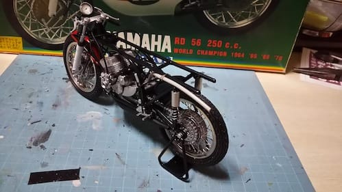 プロター社YAMAHA RD 56 250 c.c. プラモデル 未使用品！（Yahoo