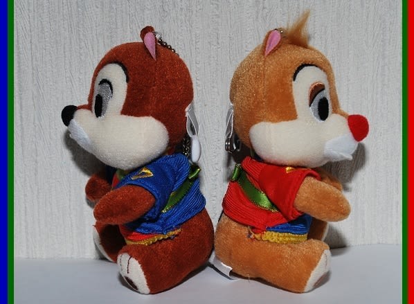 1639 (・´`(◇) チップとデールの2012年お正月ぬいぐるみ 1639 (・´`(◇) チップとデールの2012年お正月ぬいぐるみ