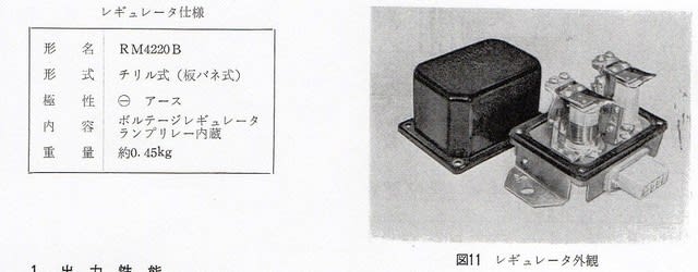 週末は、ご質問を頂いたボルテージレギュレーターについてもう一度確認