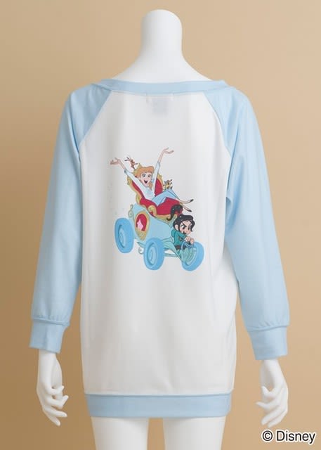 プリンセス・ロングTシャツ(シュガー・ラッシュ:オンラインver