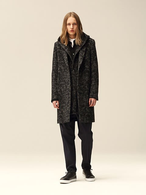 KAZUYUKI KUMAGAI 2018-19 AW / HOODED CHESTERFIELD COAT KAZUYUKI KUMAGAI 2018-19 AW / HOODED CHESTERFIELD COAT