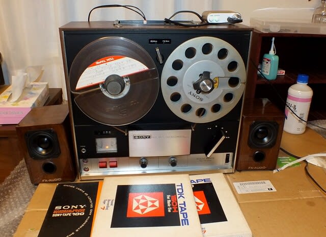 オープンデッキの修理 TC-6200 いい性能に仕上がった : オープン