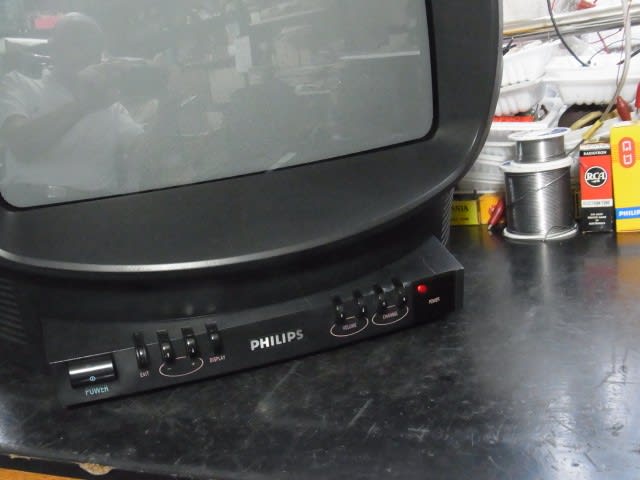 PHILIPS Discoverer ヘルメット型 カラーテレビ 14S11B+palazzotoledo