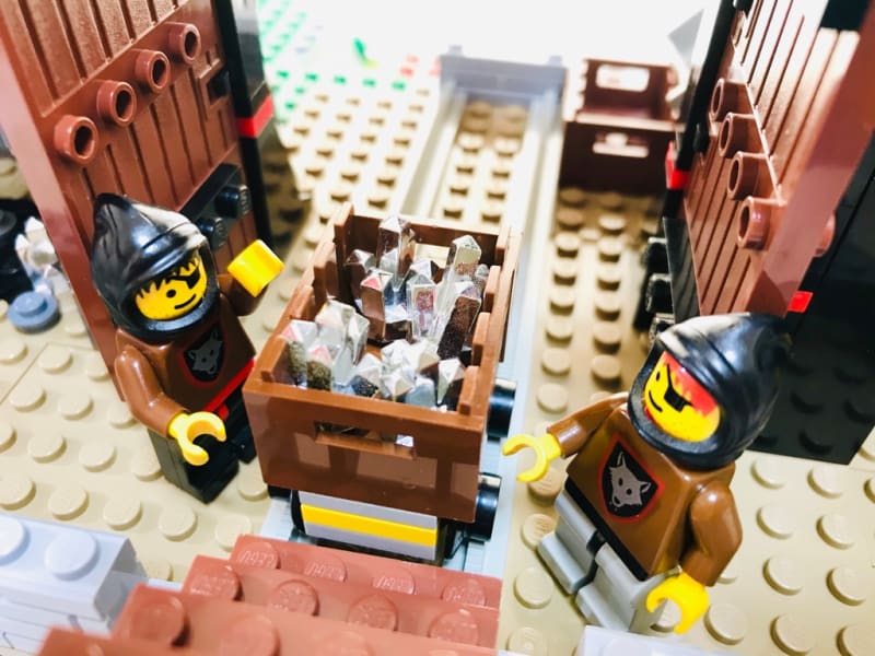 ☆LEGO 7036【ドワーフの武器工場】をウルフ盗賊団モデルに