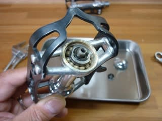 カンパニョーロ ペダル スーパーレゲロ 分解整備 - Kinoの自転車日記