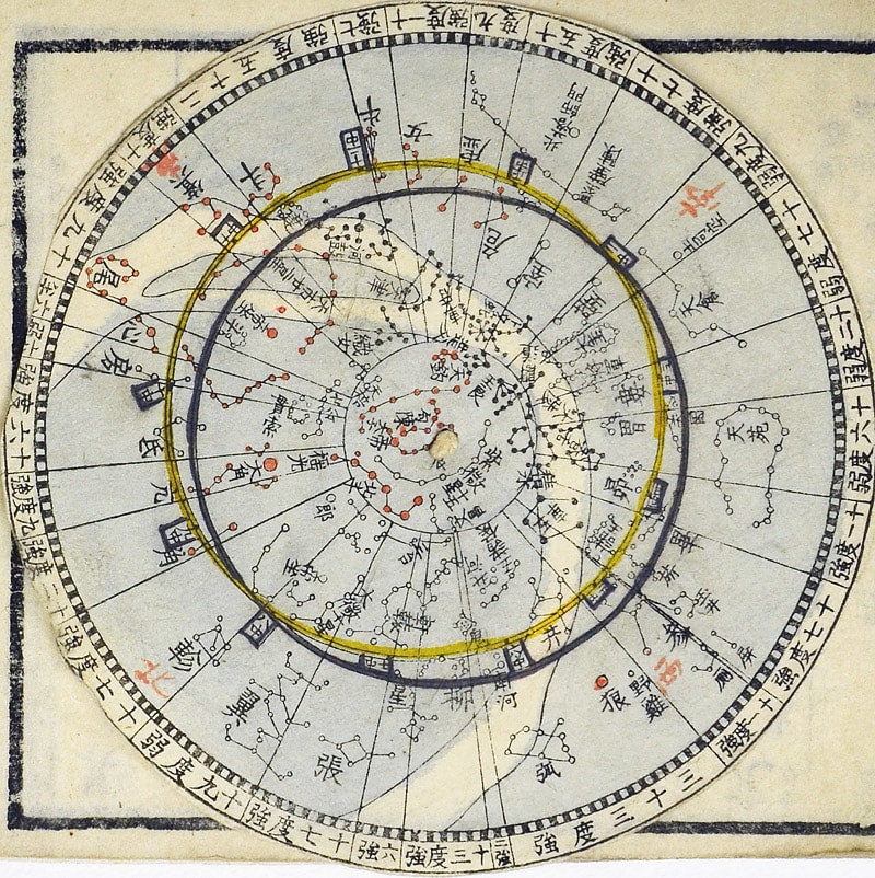 東西のvolvelle(2)-古・星座早見盤(ii) 長久保赤水の「天象管窺 東西のvolvelle(2)-古・星座早見盤(ii) 長久保赤水の「天象管窺