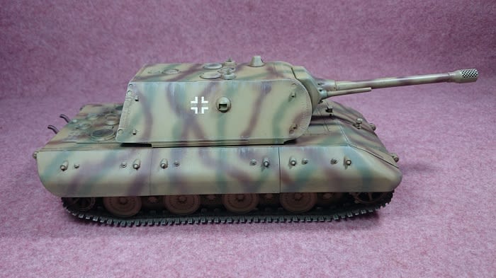 ドラゴン1/35 超重戦車E-100製作記 その9・完成 - ワイのもじ ドラゴン1/35 超重戦車E-100製作記 その9・完成 - ワイのもじ