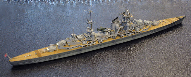 プリンツ・オイゲン プリンツオイゲン完成 - ウォーターラインこちら艦プラ生活広報課