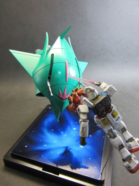 ガンプラ 旧キット 1/550 エルメス制作③ ついに完成しました ガンプラ 旧キット 1/550 エルメス制作③ ついに完成しました