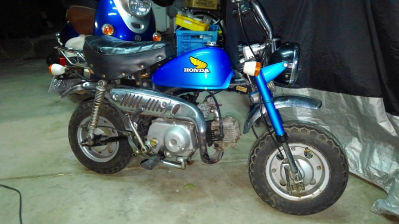 モンキー Z50Jz-Ⅰ('1978)の不動車整備③【完了】 - BORN To RUN モンキー Z50Jz-Ⅰ('1978)の不動車整備③【完了】 - BORN To RUN