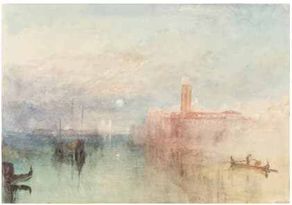 ターナー、ヴェネツィア－アルセナーレ、希少画集画、新品額装付 ターナー、ヴェネツィア－アルセナーレ、希少画集画、新品額装付