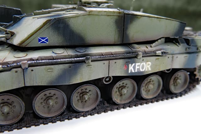 CHALLENGER 2 1/72 #7 完成 - はじめの戦車模型づくり