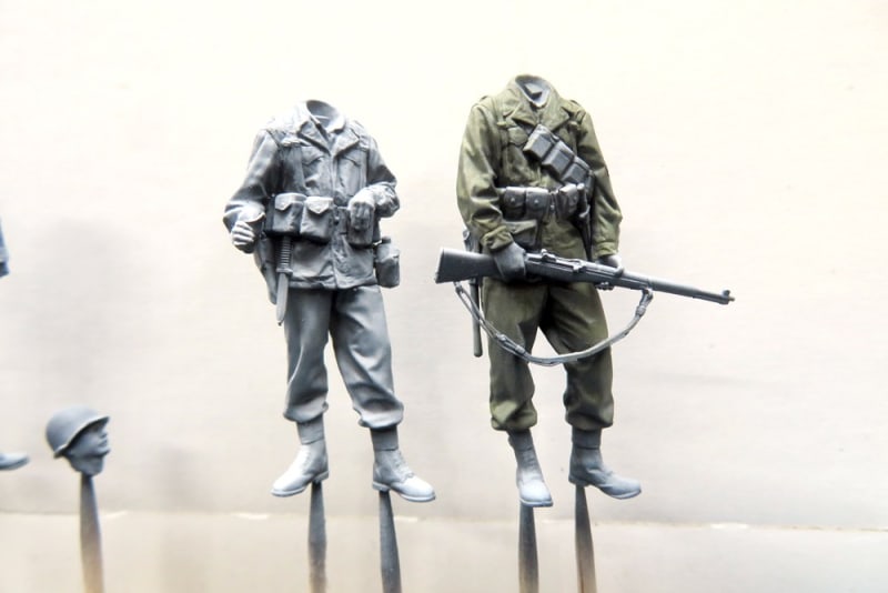 アメリカ歩兵偵察セット タミヤ 1/35 #3 基本塗装 - はじめの