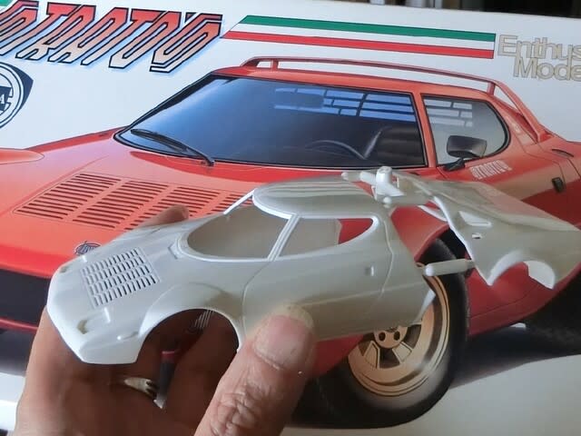 フジミ フォードGT40 ハセガワ ランチアストラトス 1/24 話し掛ける