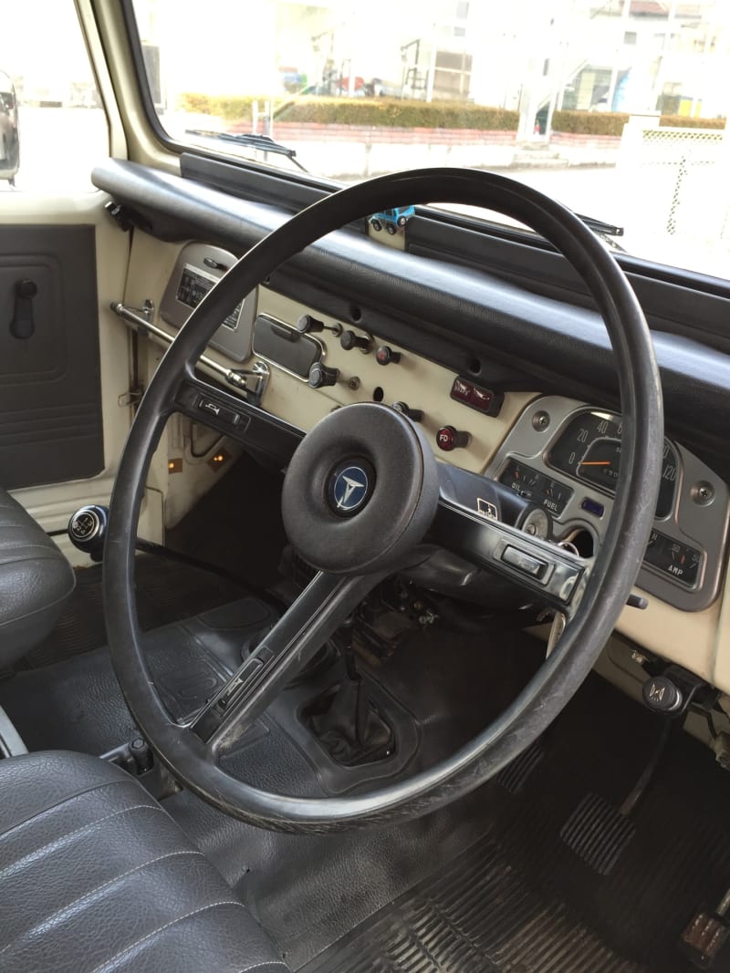 ランドクルーザーBJ41のお話・・・ステアリング交換編 - 多趣味