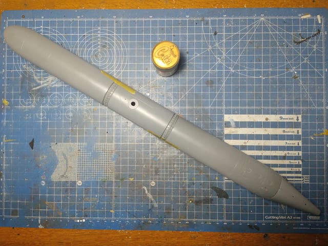 ミクロミル1/35 回天Ⅱ＆Ⅹ 製作記・その3 - ワイのもじけた