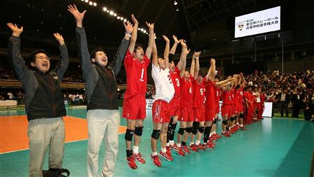 2009年全日本大学バレー準決勝戦 2009年全日本大学バレー準決勝戦