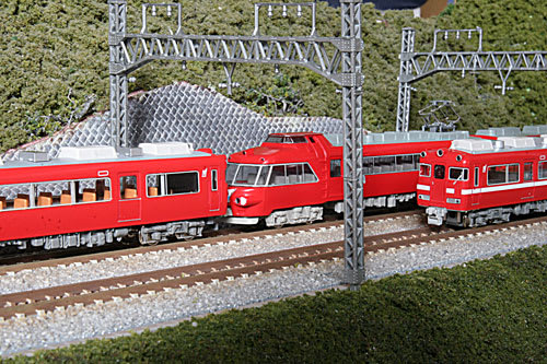 GM名鉄７７００系入線し記念撮影しました。 - D-train