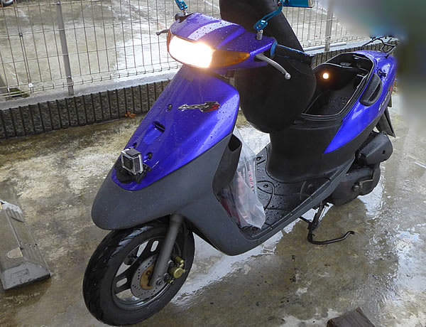 部品取り車(レッツ2)がやってきた - スクーターライフでいい 部品取り車(レッツ2)がやってきた - スクーターライフでいい