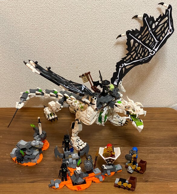 レゴ レゴニンジャゴー  魔界のスカルドラゴン グリフブリンガー