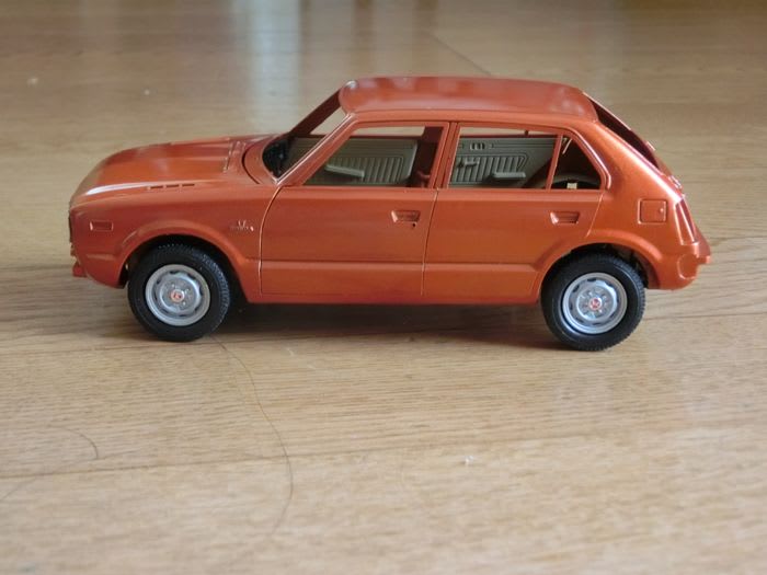 1/20 ナガノ ホンダシビック1500GL 製作記 完成！ - sportscar graphic