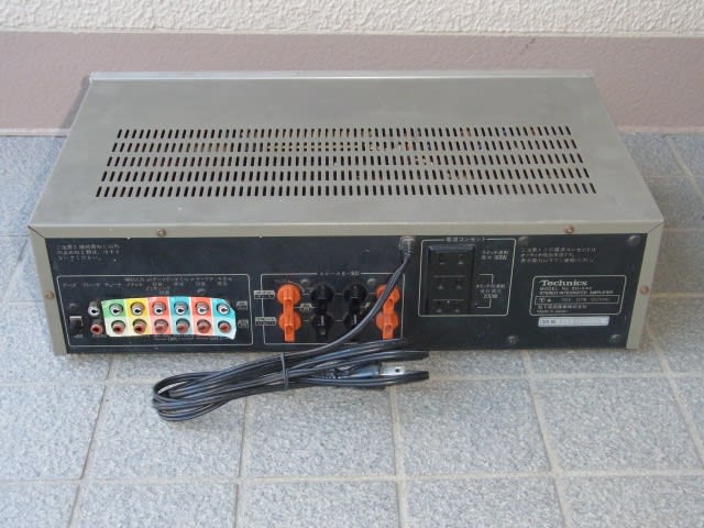 Technics, SU-V44 - テレビ修理-頑固親父の修理日記 Technics, SU-V44 - テレビ修理-頑固親父の修理日記