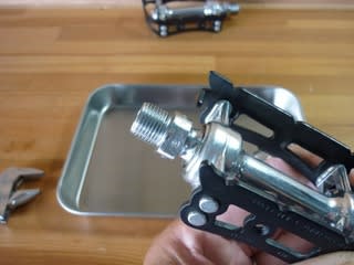 カンパニョーロ ペダル スーパーレゲロ 分解整備 - Kinoの自転車日記
