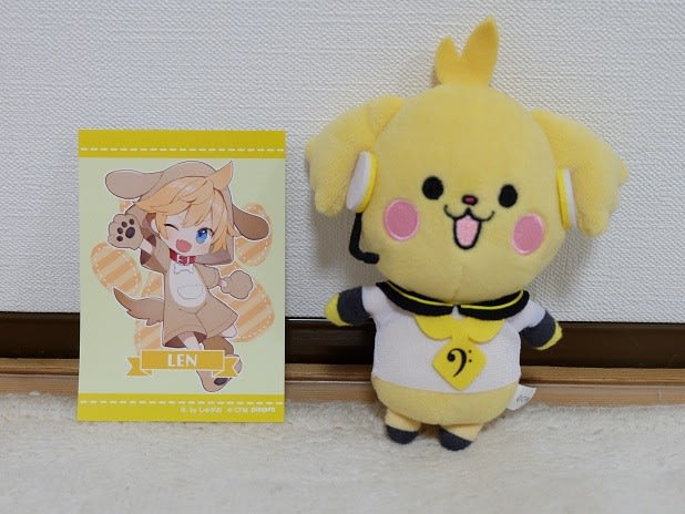 『初音ミク11th Anniversaryフェア ～I Love animals～』のぬいぐるみ買ったぶー! - とんちーの食いしん坊ぶ～ろぐ