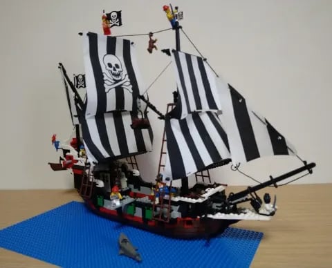 アメリカ通販ファッション 思い出のLEGO①ダークシャークⅡ世号 休日をもて余した - その他