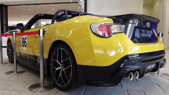 トヨタが86オープンコンセプトの画像を公開、電動ソフトトップ