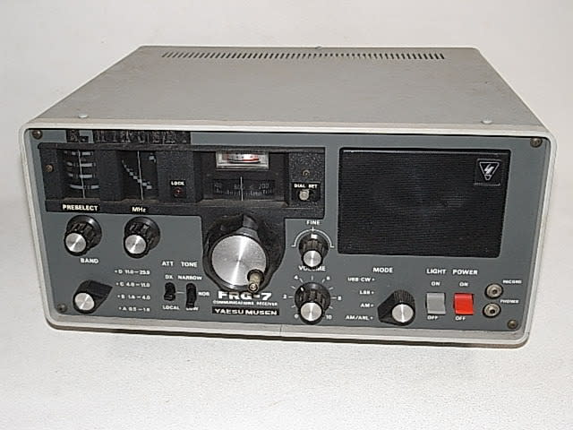 YAESU, FRG-7 - テレビ修理-頑固親父の修理日記 YAESU, FRG-7 - テレビ修理-頑固親父の修理日記