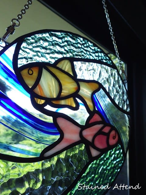 金魚のパネル (06/05) - Stained Glass : Stained Attend
