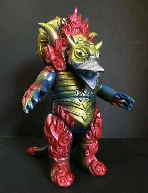 インディーズソフビ マーミット karzworks ゼイゴン 怪獣 ソフビ