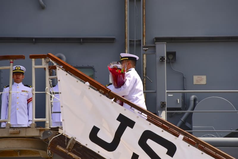遠洋練習航海出航行事〜平成三十年 海上自衛隊練習艦隊 遠洋練習航海出航行事〜平成三十年 海上自衛隊練習艦隊