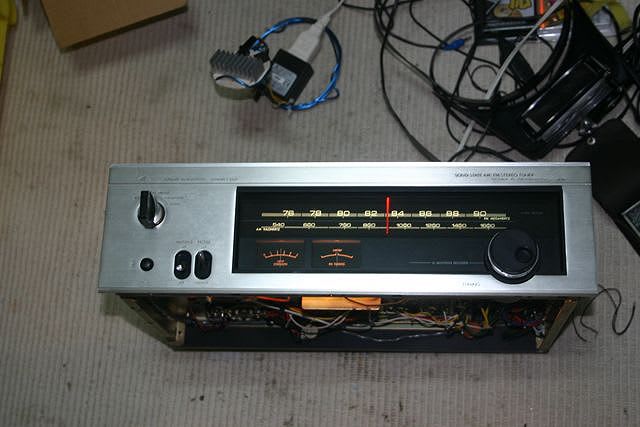 LUXMANチューナーT-550Vジャンク品生き返る - トラブルシューター