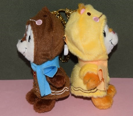 2534 (・´`(◇) チップとデール 最新ぬいぐるみバッジ