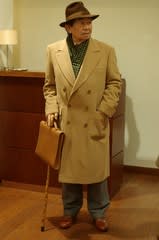 ウィンドウペインのジャケット＆キャメルヘアのポロコート - ひと日記